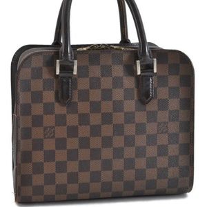 Authentic Louis Vuitton Damier Triana Brera Hand Bag.